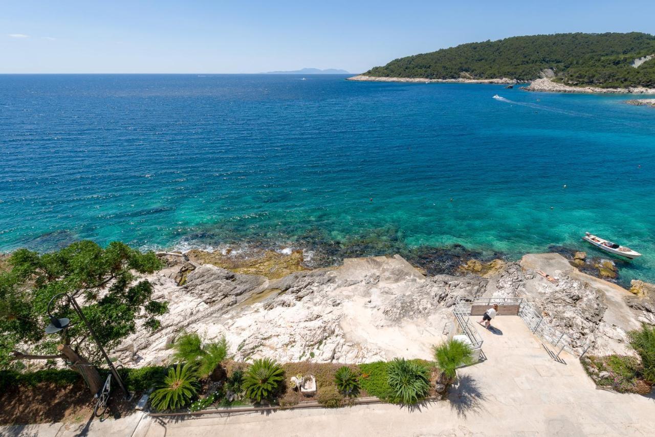 Luxury Bellavista Amazing Sea Holidays With Private Beach & Parking ميلنا المظهر الخارجي الصورة